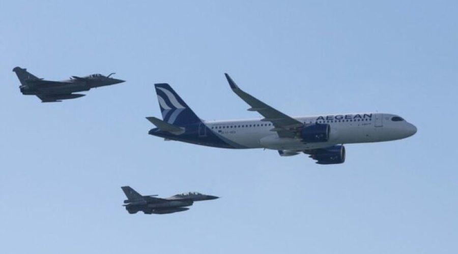 Aegean: Επιδείξεις αεροσκαφών – ξενάγηση στην τεχνική βάση για τη γιορτή της Πολεμικής Αεροπορίας